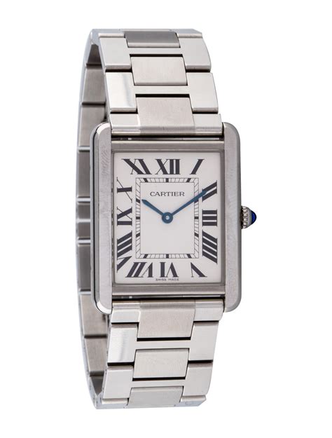 cartier watch tank solo price